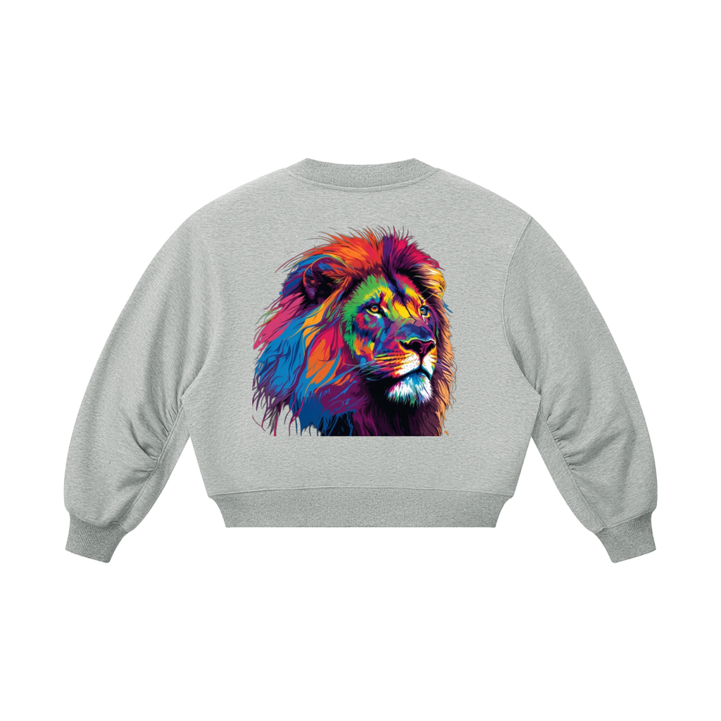 LW 123 Women’s Crop V-Neck Sweatshirt