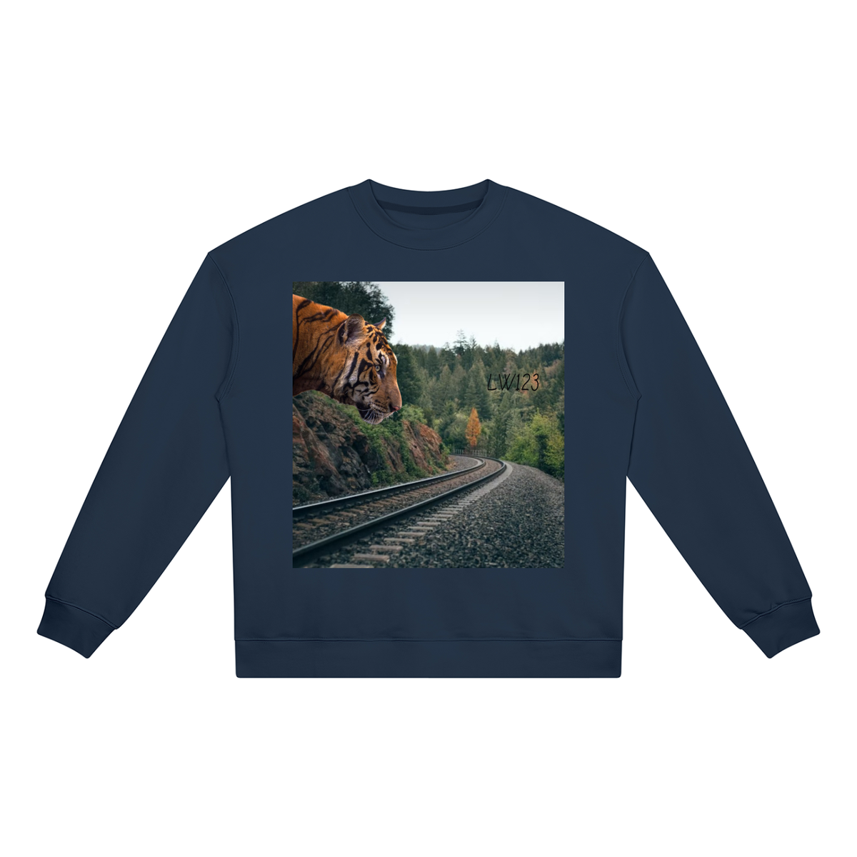 LW 123  Heavyweight Crewneck Sweatshirt