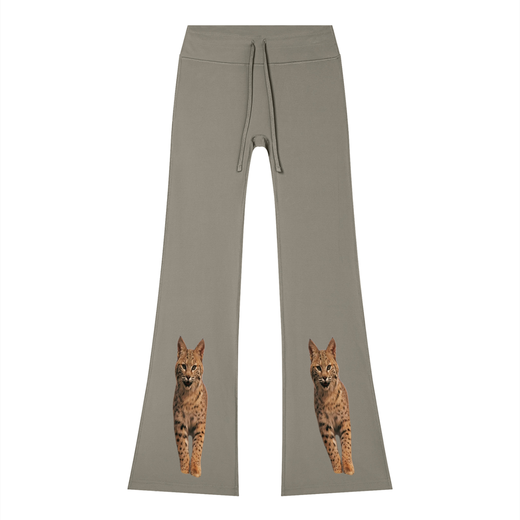 LW 123 Flared Drawstring Yoga Pants