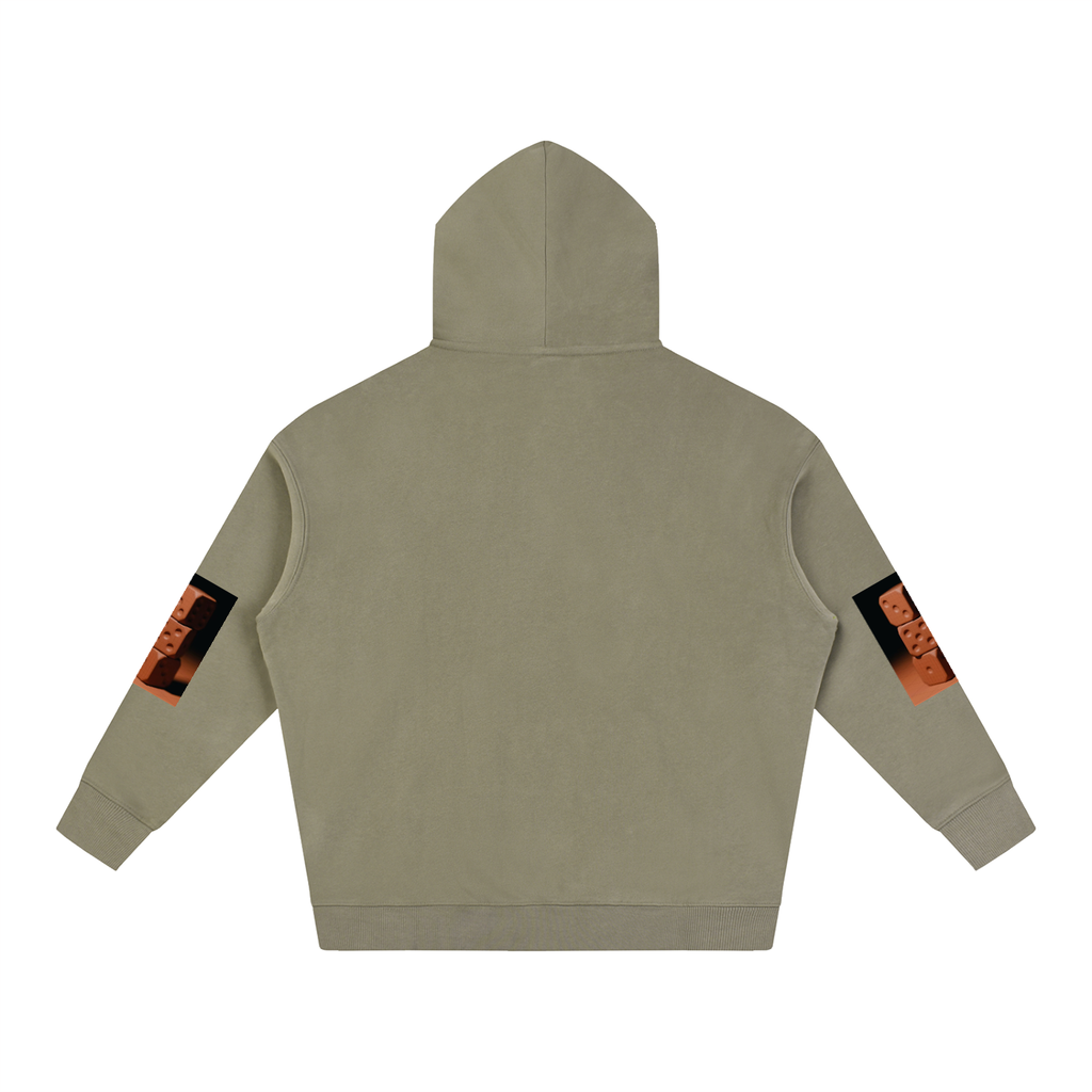 LW 123  Fleeced Hoodie