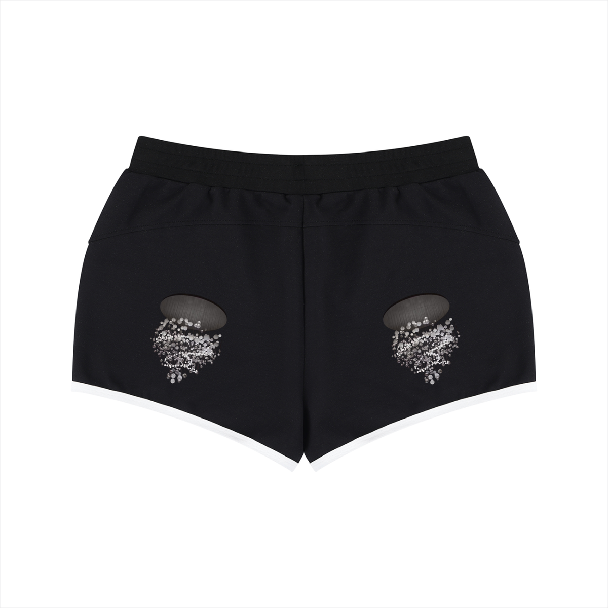 LW 123 Women's Retro Contrast Binding Shorts