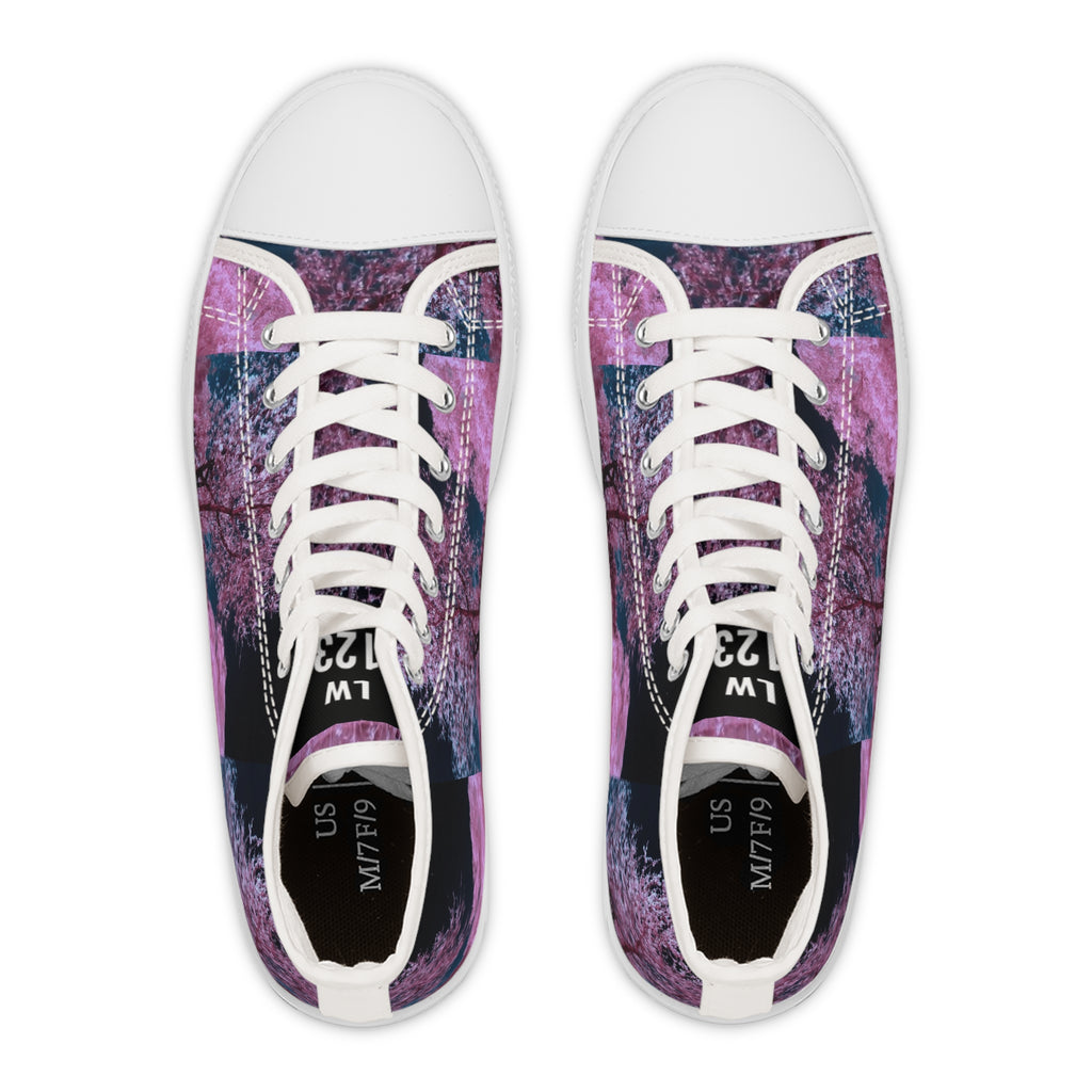 LW 123 Cherry Blossom High-Top Sneakers