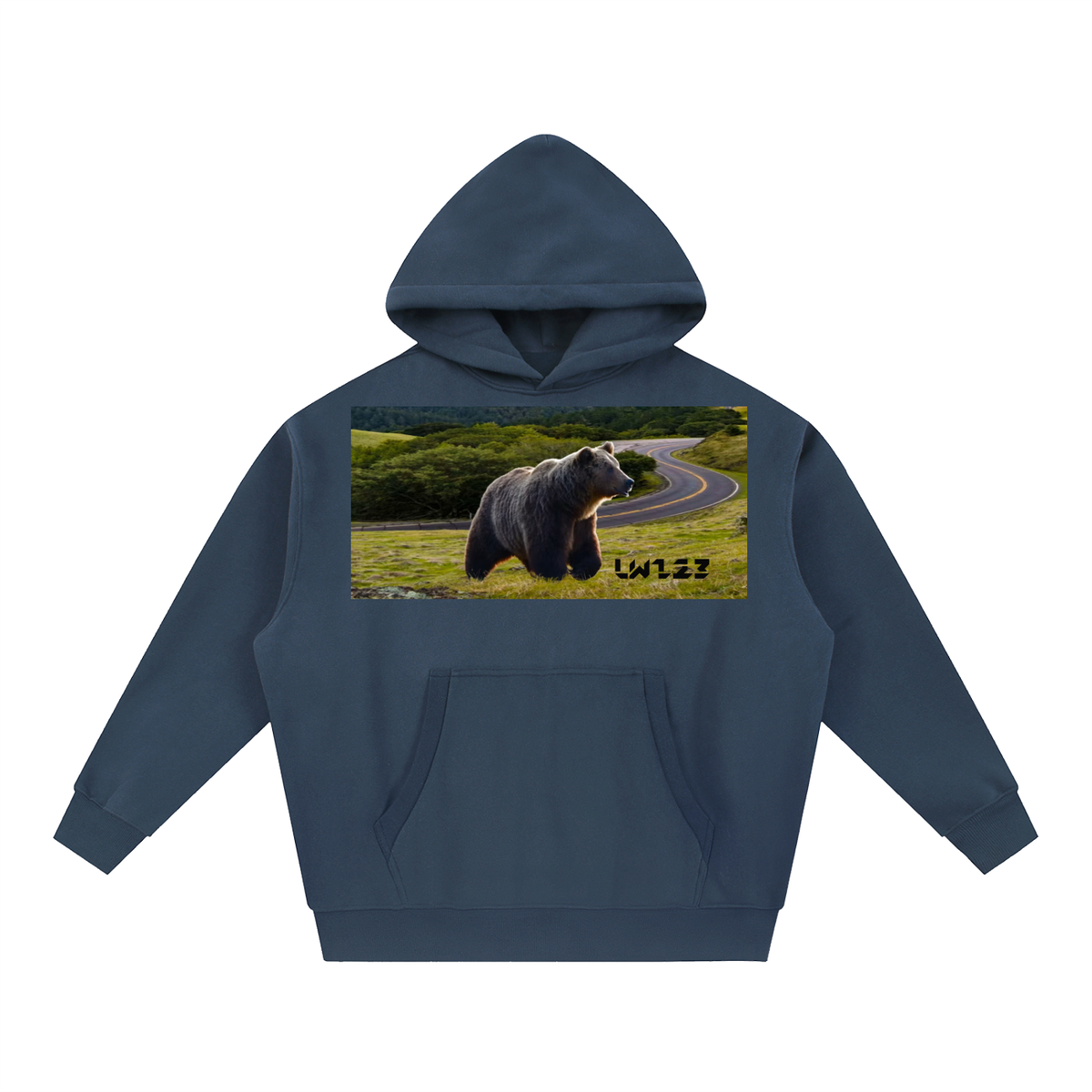 LW 123  Fleece Hoodie