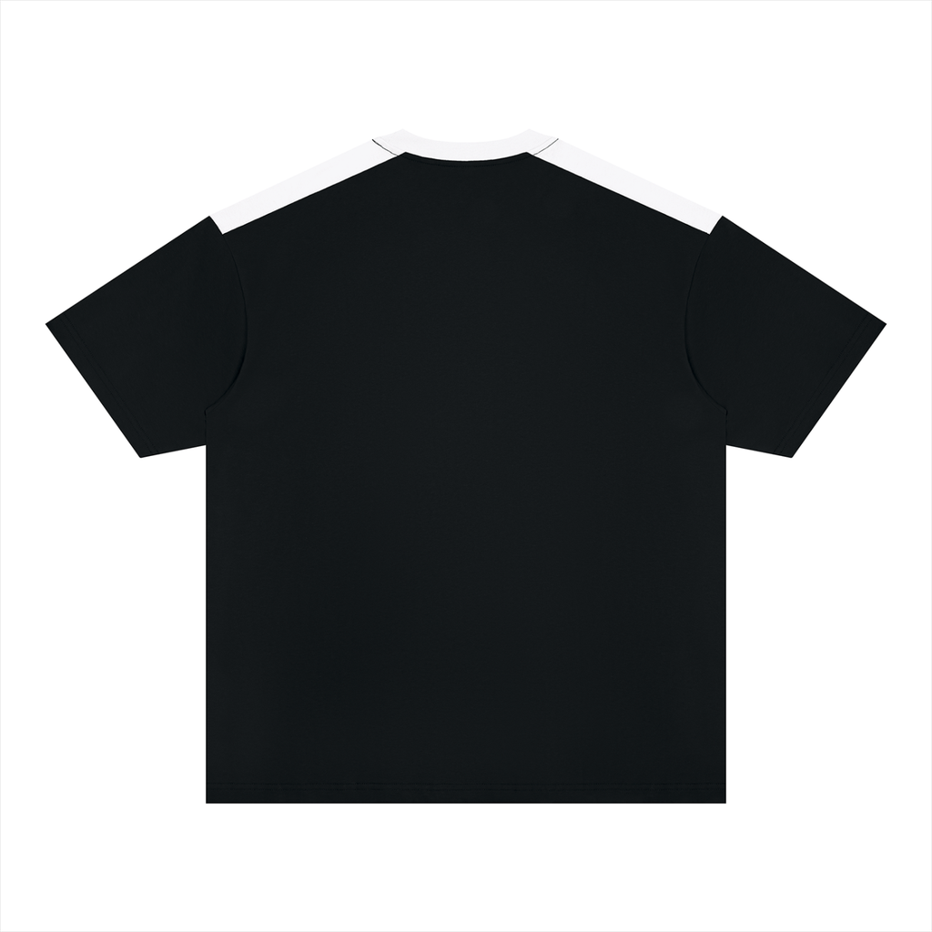 LW 123 Color Block Loose T-Shirt