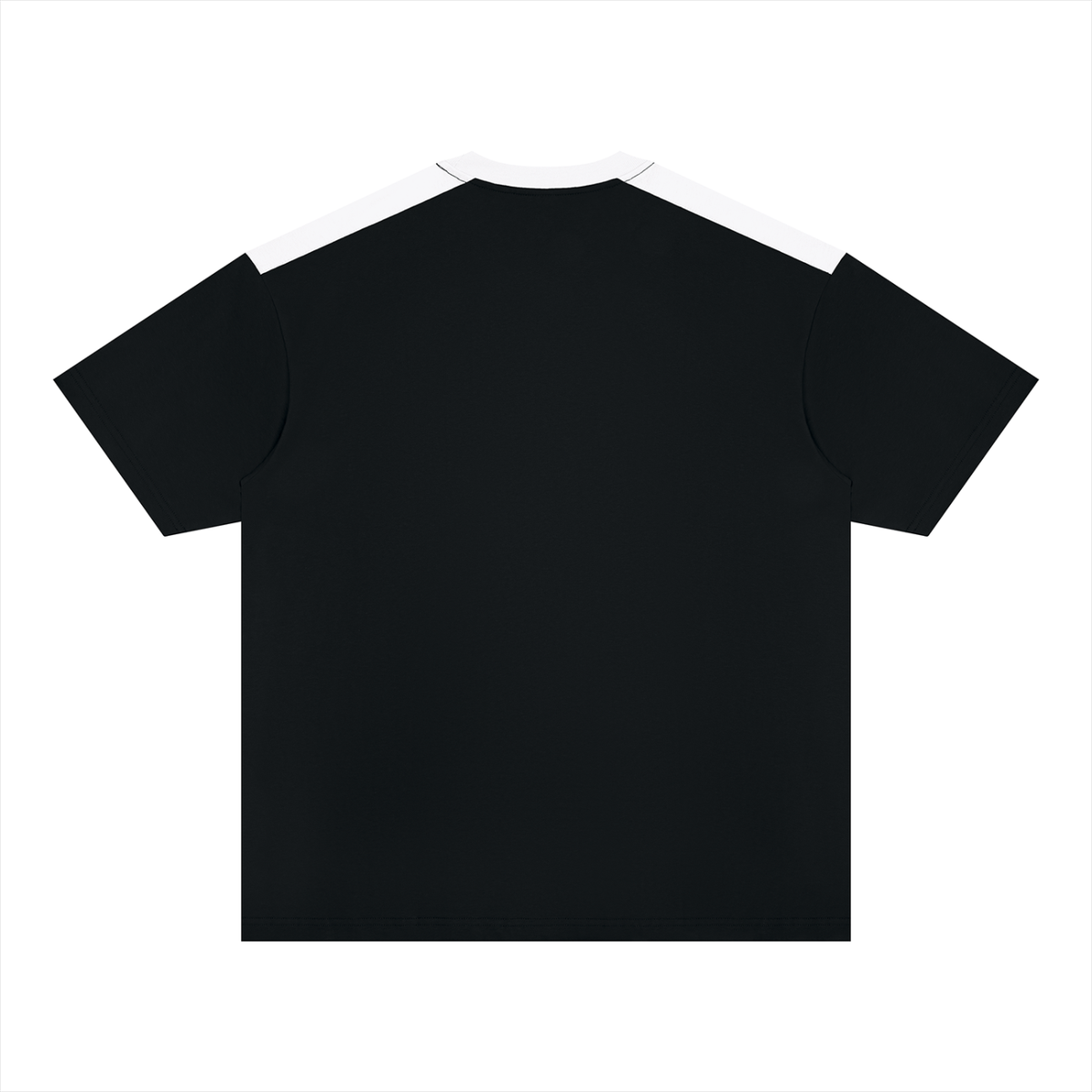LW 123 Color Block Loose T-Shirt