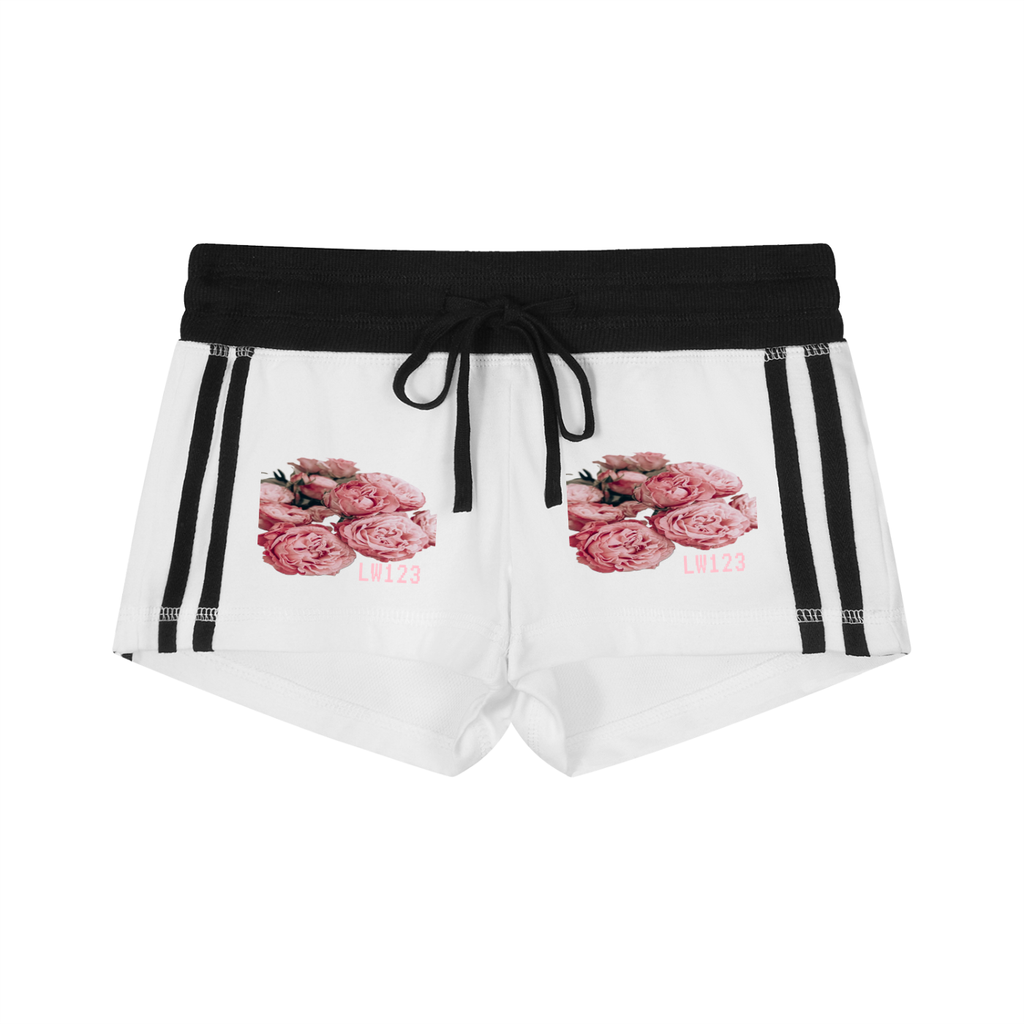 Women's Contrast Stripe Track Shorts