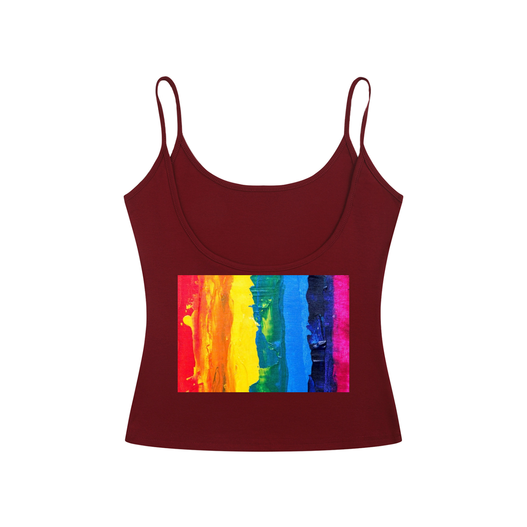 LW 123 Women’s Slim Fit Open-Back Tank Top