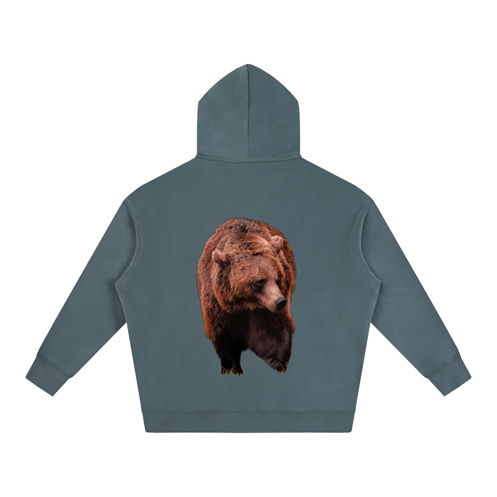 LW 123 Oversize Fleeced Hoodie
