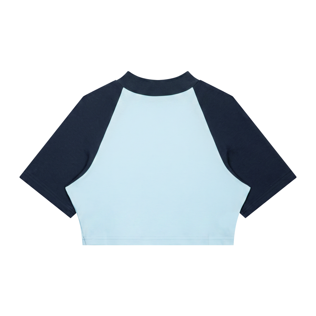 LW 123 Women’s Raglan Crop T-Shirt