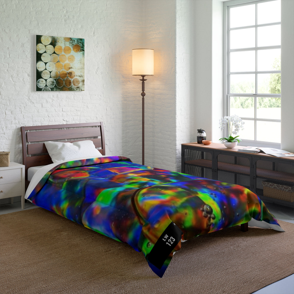 LW 123 Abstract Comforter