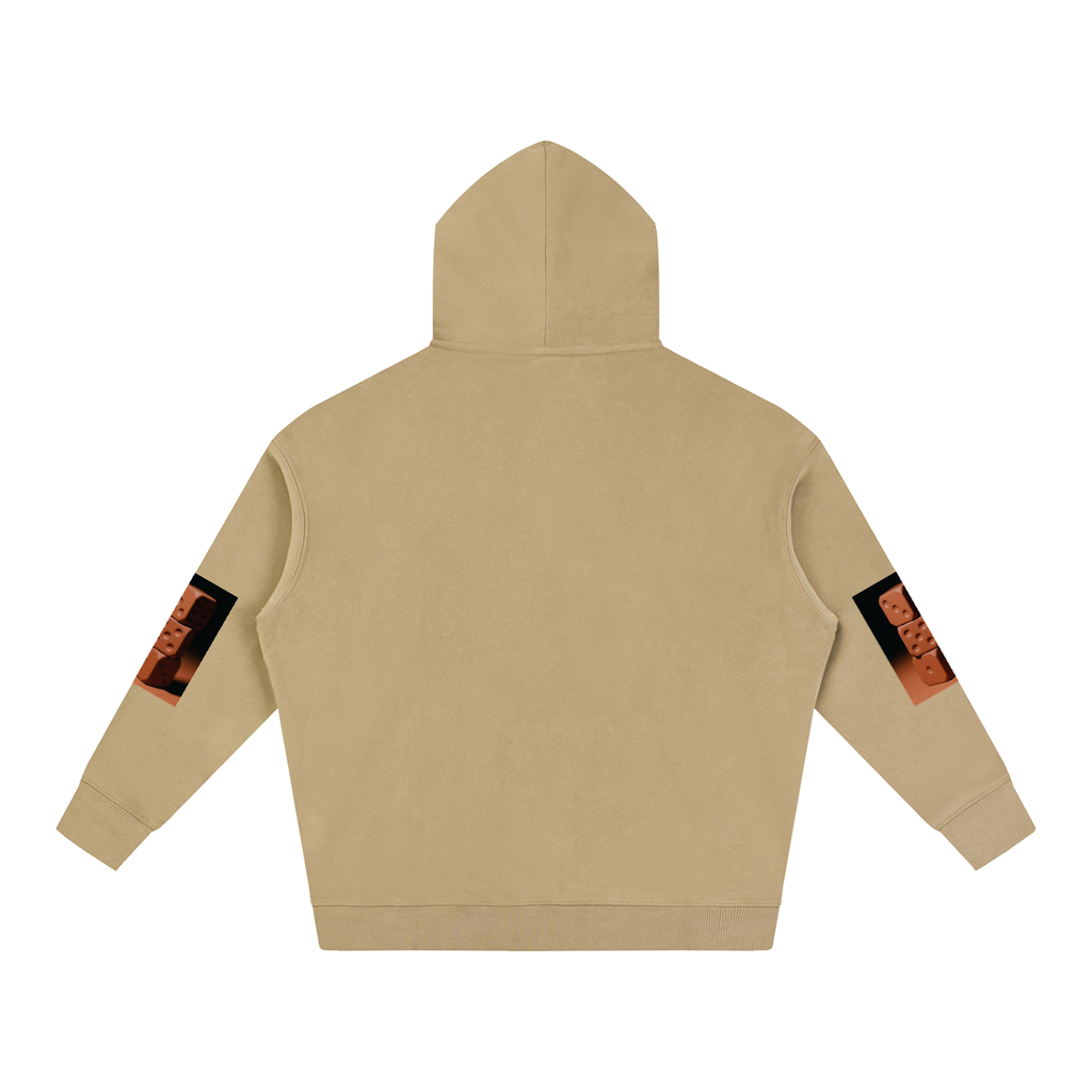 LW 123  Fleeced Hoodie