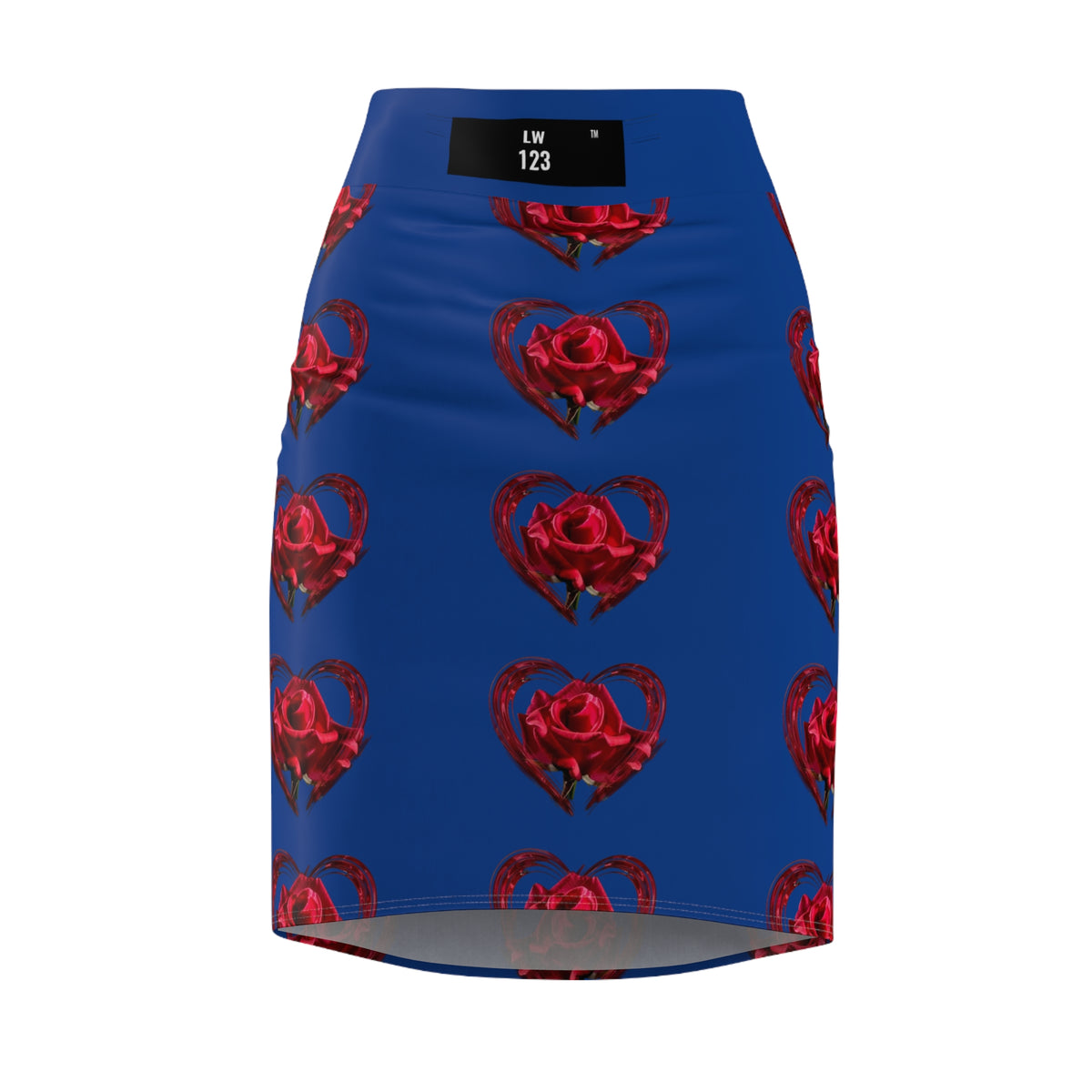 LW 123 Women's Pencil Skirt (AOP)