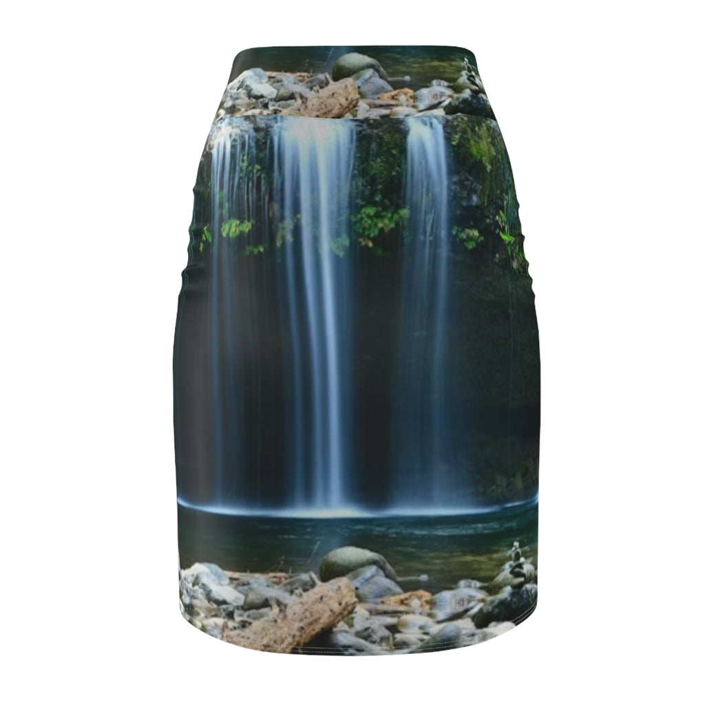 LW 123 Women's Pencil Skirt (AOP)