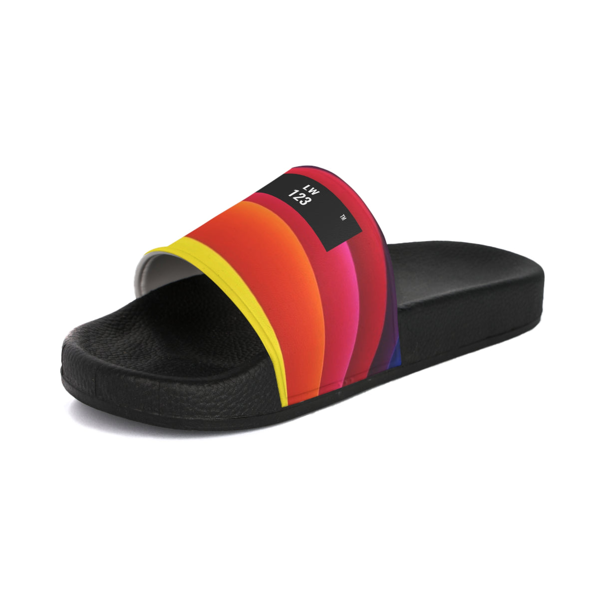 LW 123 Women's Rainbow Wave Slide Sandals