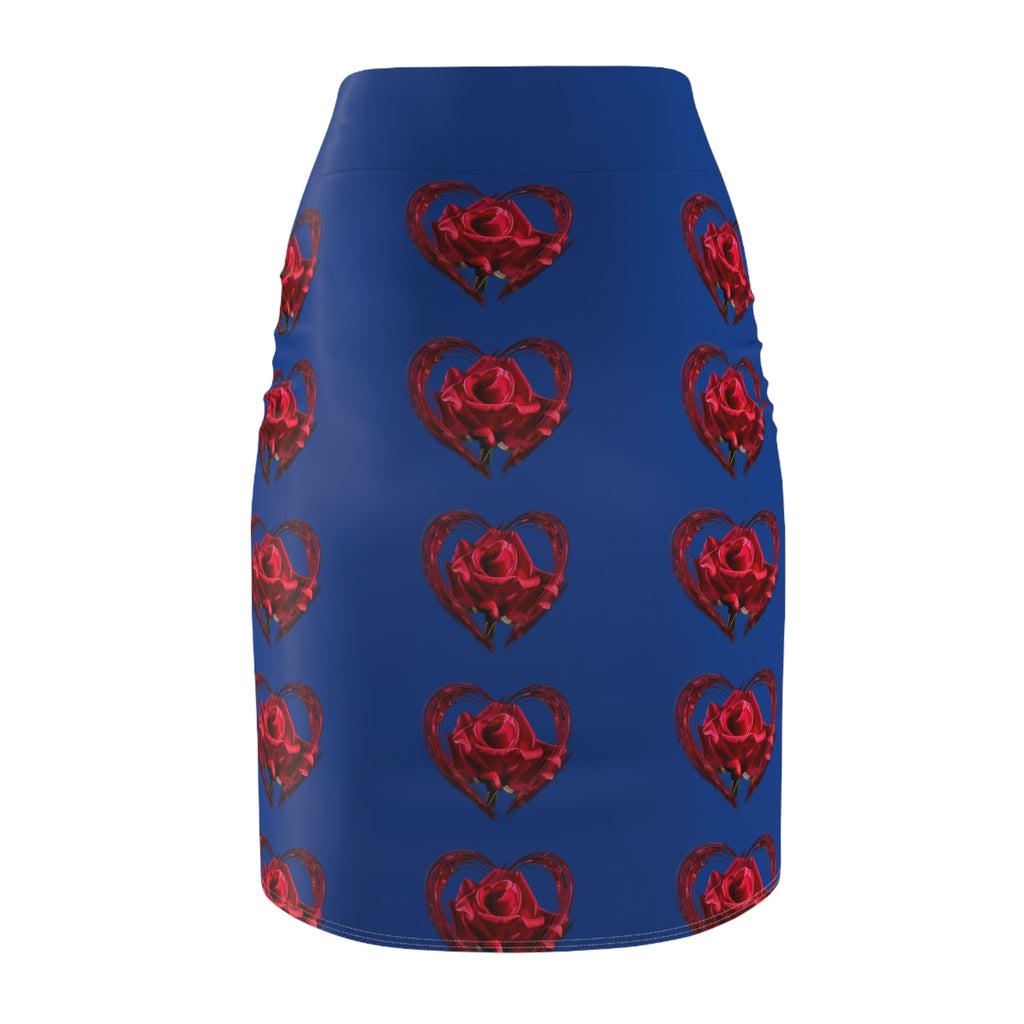LW 123 Women's Pencil Skirt (AOP)