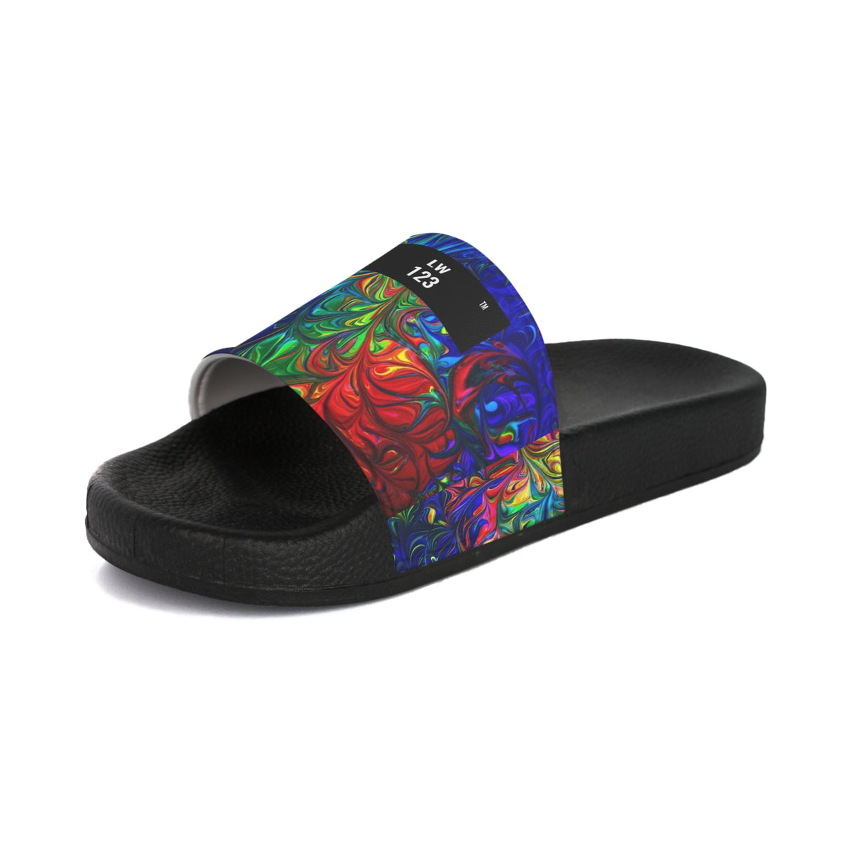 LW 123 Marble Pattern Women's Slide Sandals