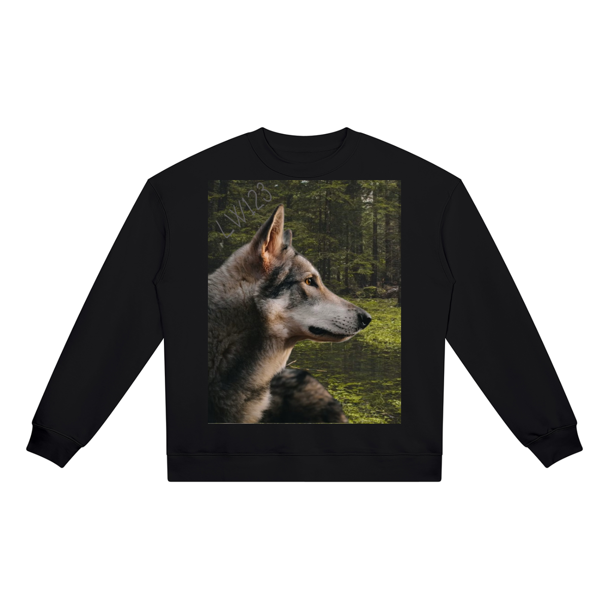 LW 123  Heavyweight Crewneck Sweatshirt