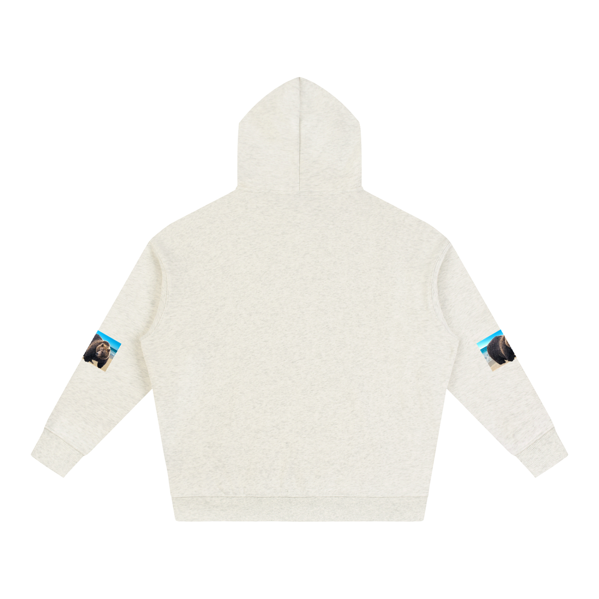 LW 123 Oversize Fleeced Hoodie