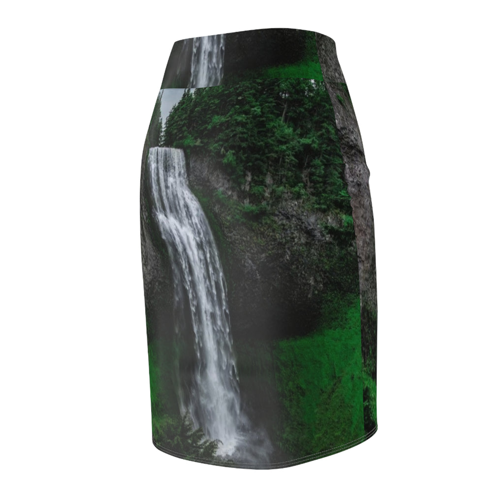 LW 123 Women's Pencil Skirt (AOP)
