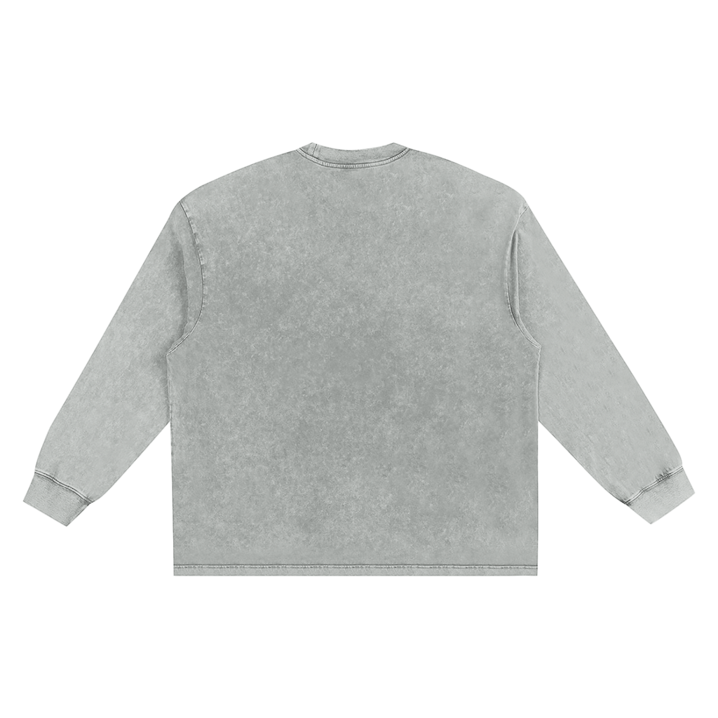 LW 123 Snow Washed Frayed Edge T-Shirt