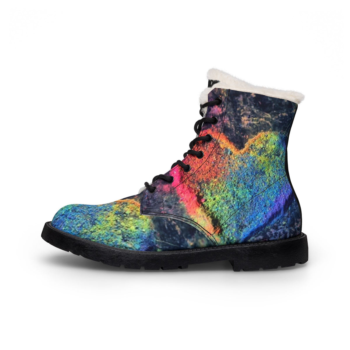 LW 123 Women's Fur and Leather Boots