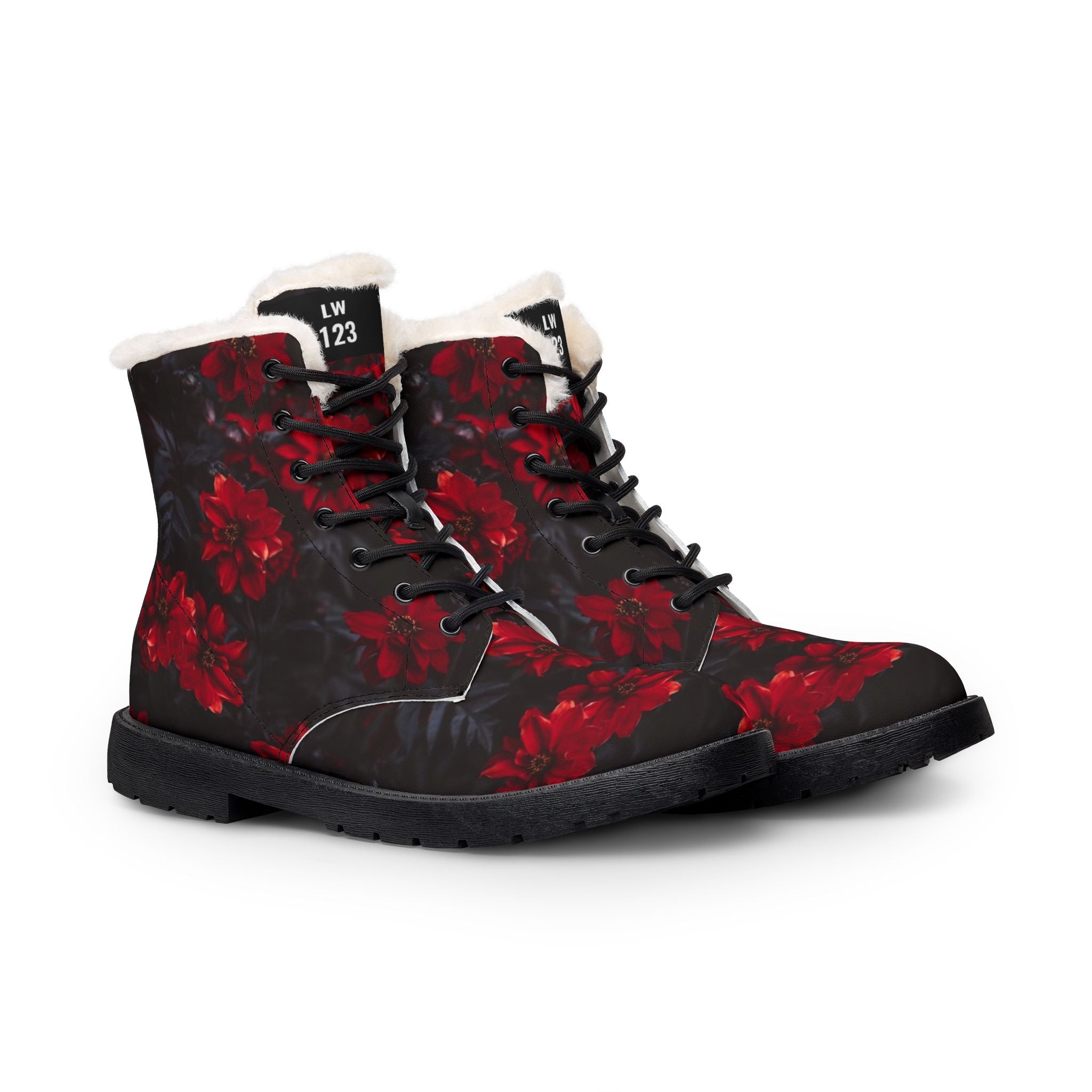 LW 123 Women's Fur and Leather Boots