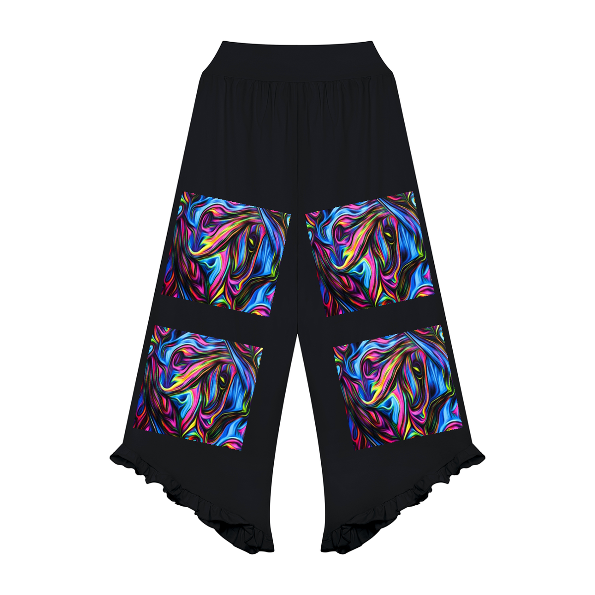 LW 123 Women’s Ruched Wide Leg Pants
