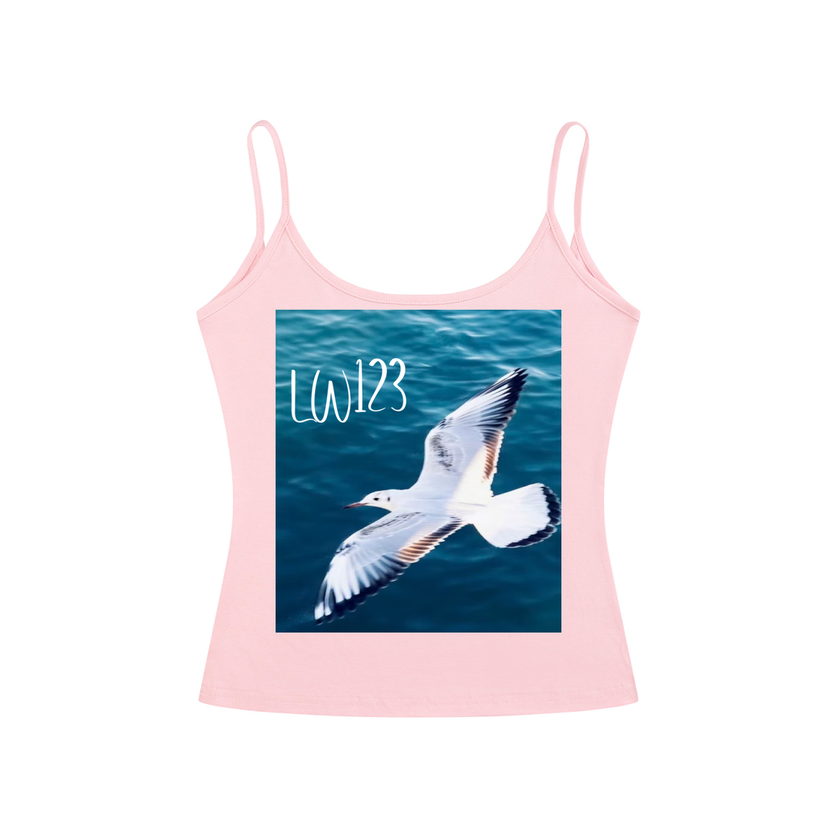 LW 123  Open-Back Tank Top
