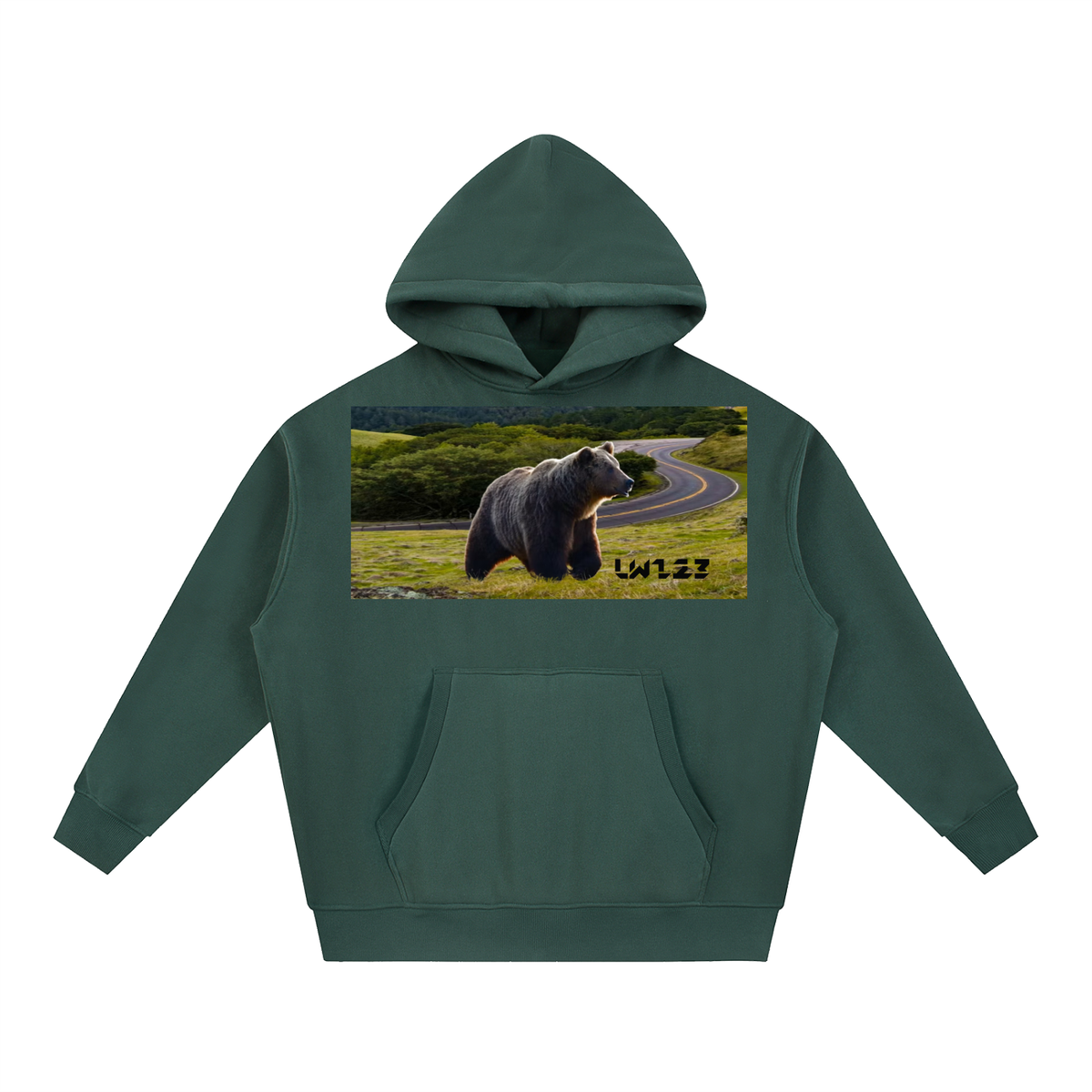 LW 123  Fleece Hoodie