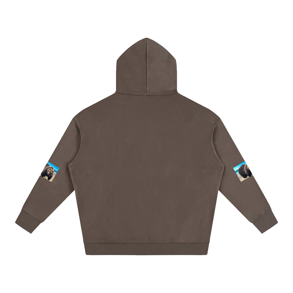 LW 123 Oversize Fleeced Hoodie