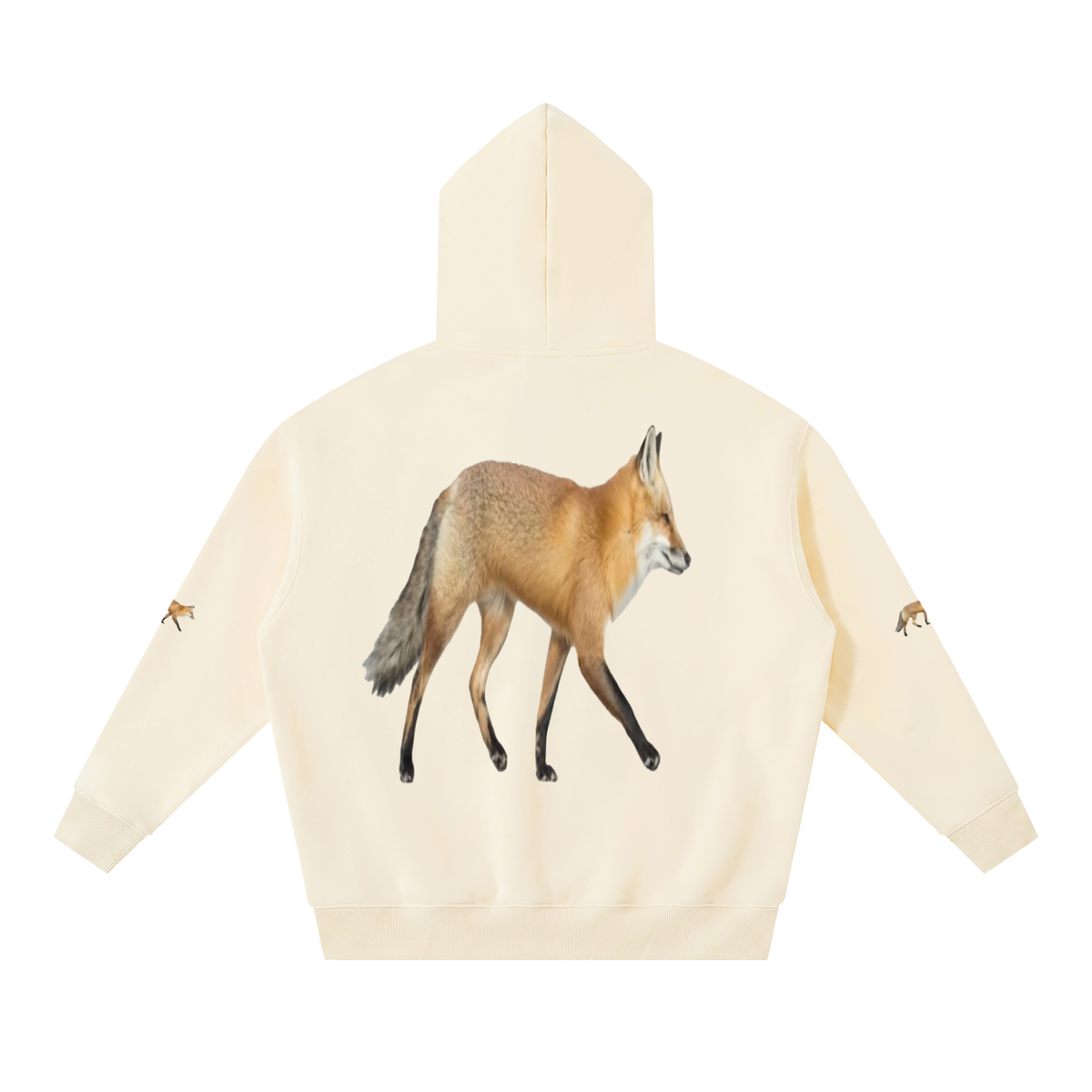 LW 123 Fox Fleece Hoodie