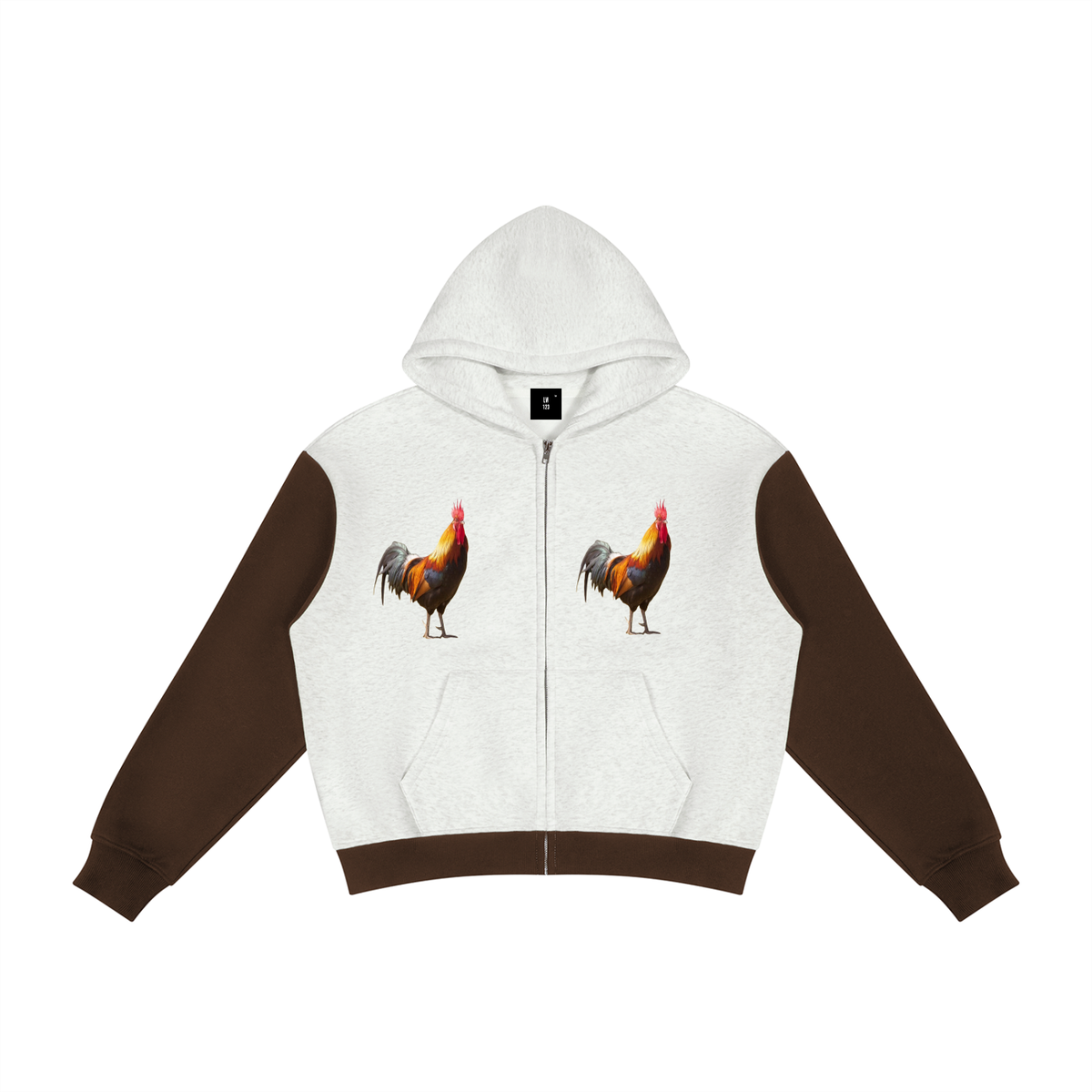 LW 123  Fleece Full Zip Hoodie
