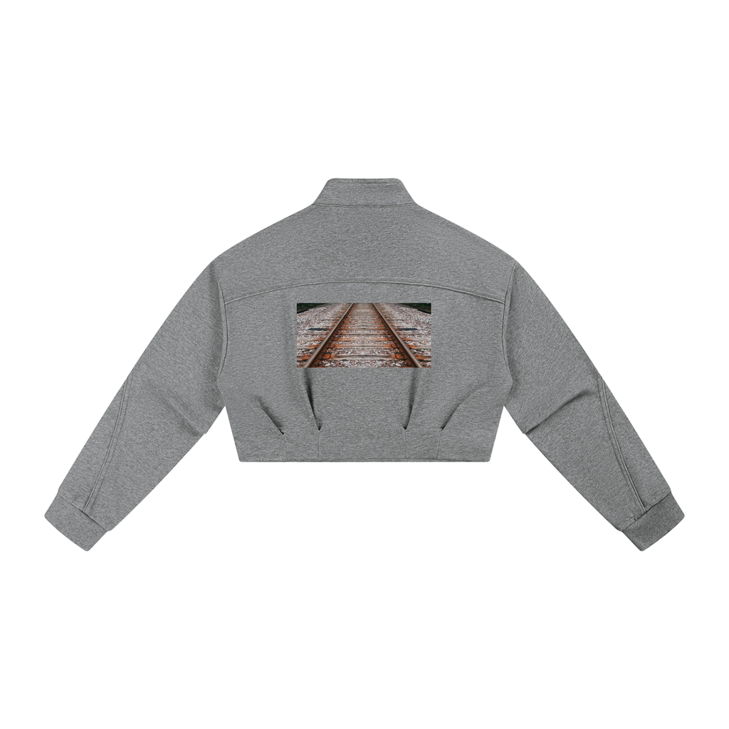 LW 123  Button-Front Jacket