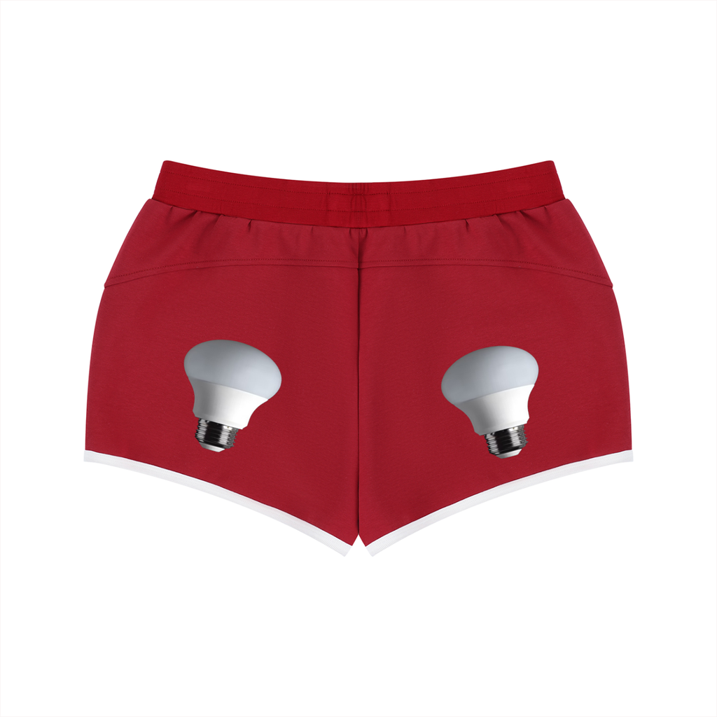 Women's Retro Contrast Binding Shorts