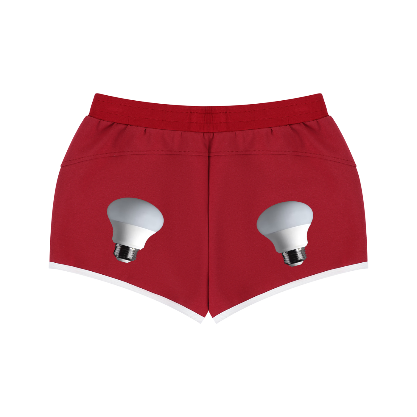 Women's Retro Contrast Binding Shorts