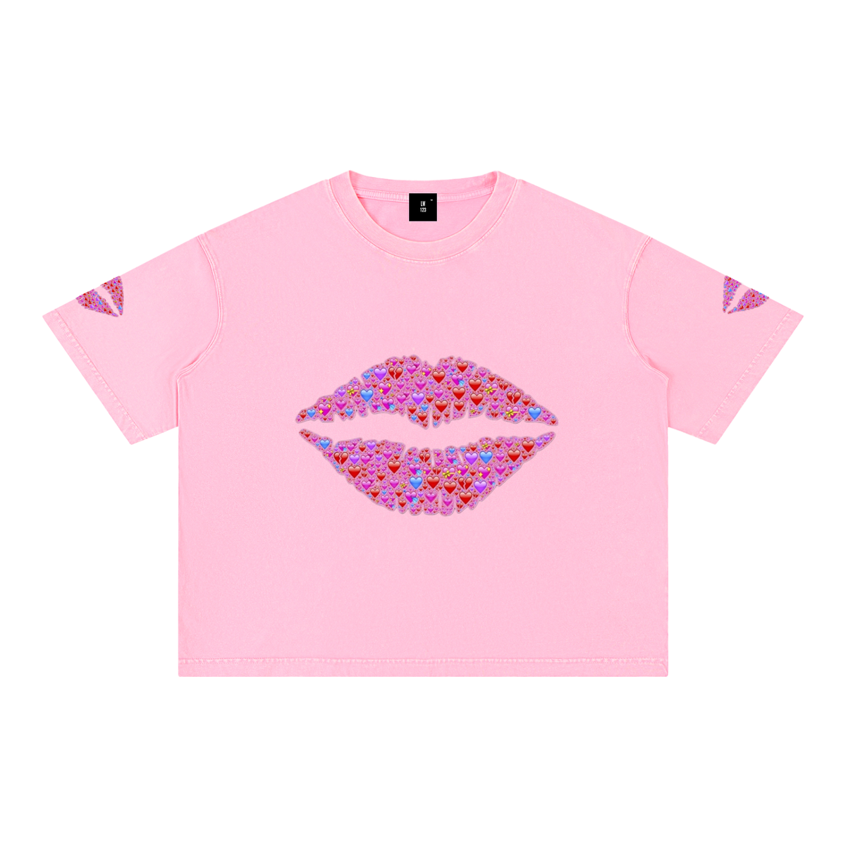 LW 123 Mineral Wash Boxy Cotton T-Shirt