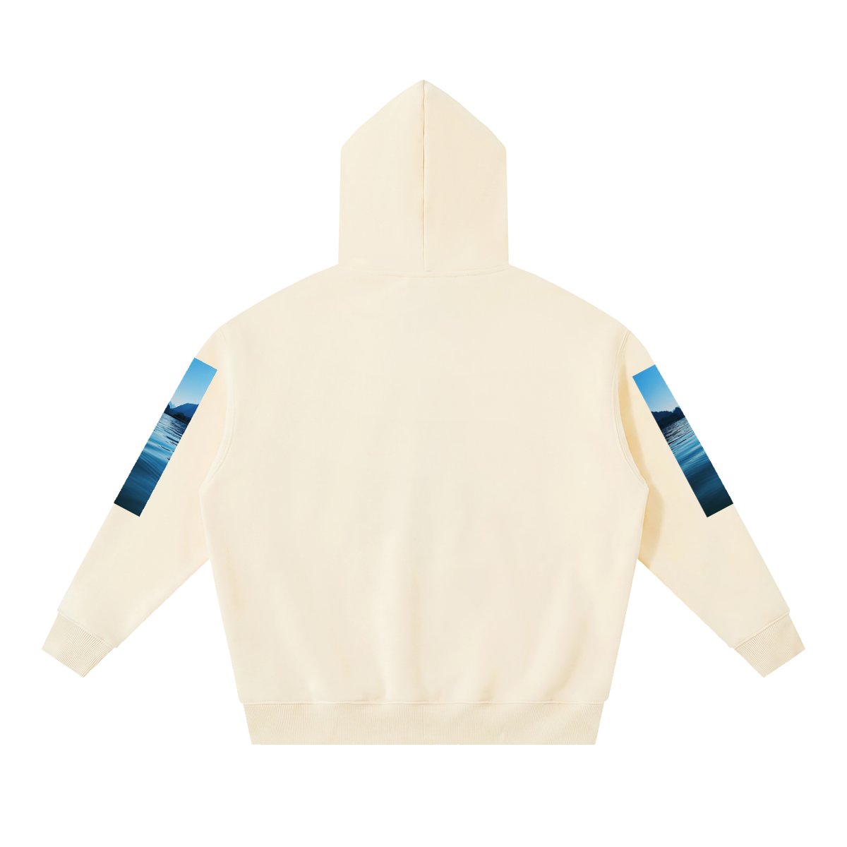 LW 123 Oversized Boxy Fit Fleece Hoodie