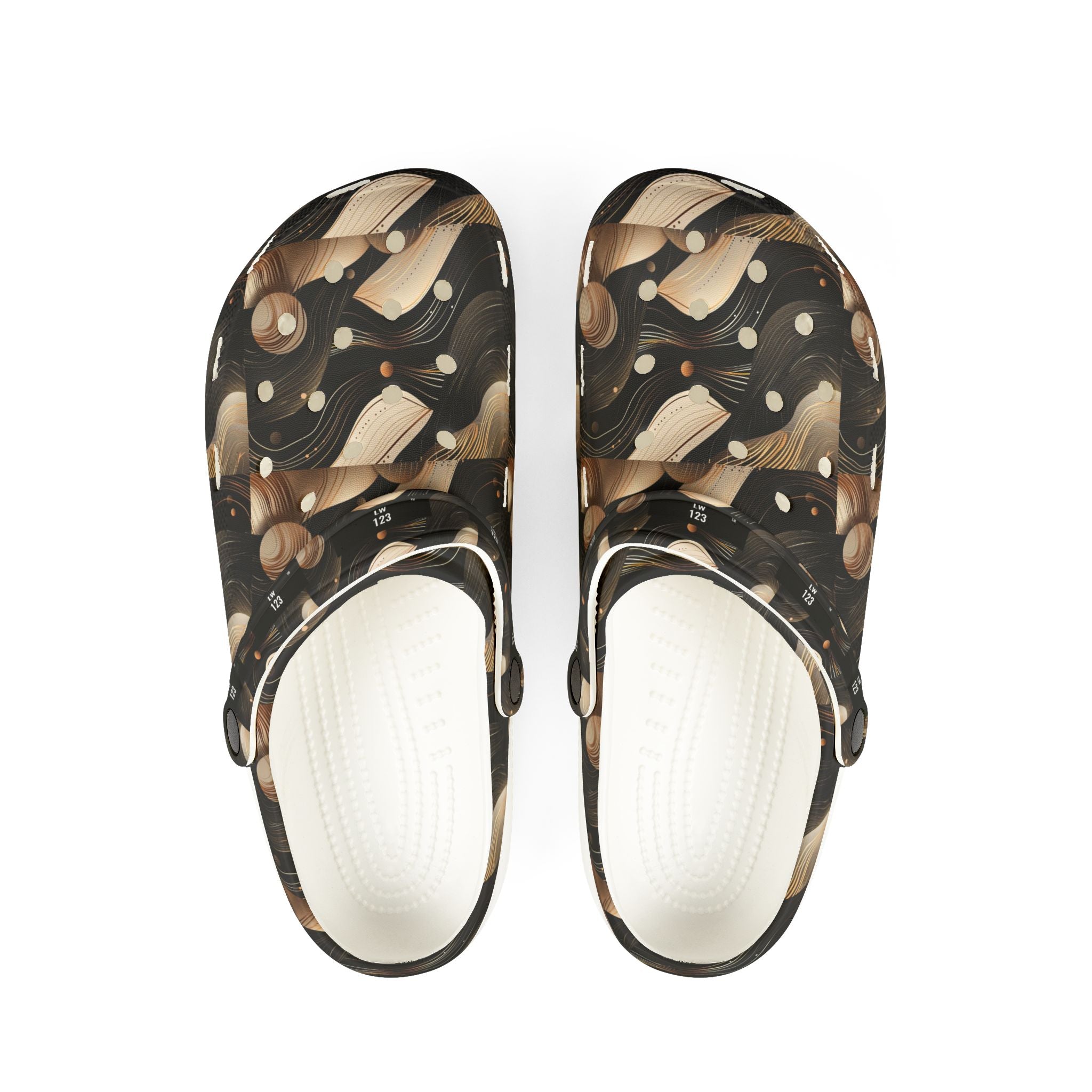 LW 123  Foam Rubber Shoes (AOP)