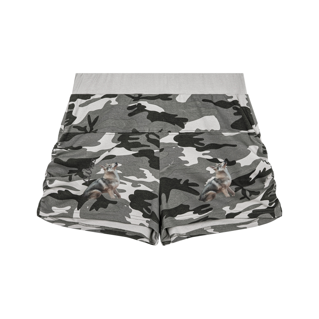 LW 123 Women's Slim Camo Shorts
