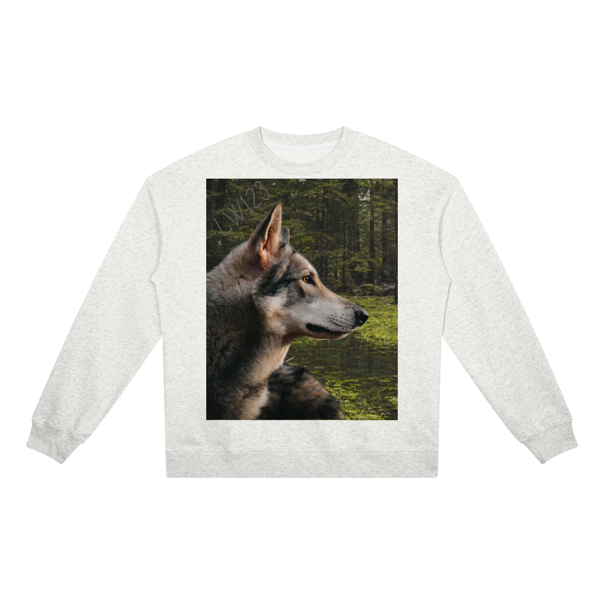 LW 123  Heavyweight Crewneck Sweatshirt