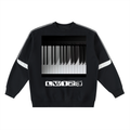 Oversized Crewneck Taped Sweatshirt