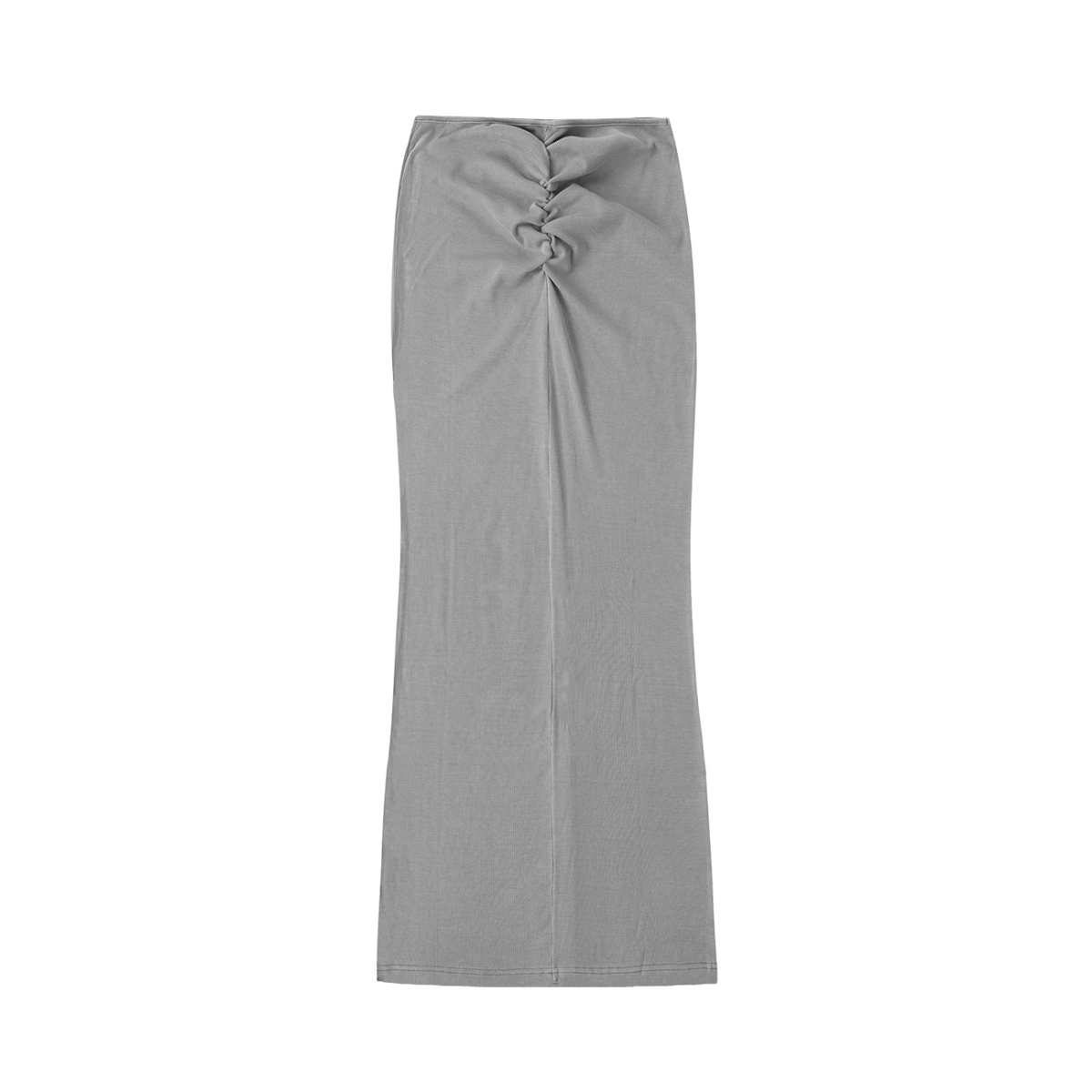 LW 123  Drawstring Maxi Skirt