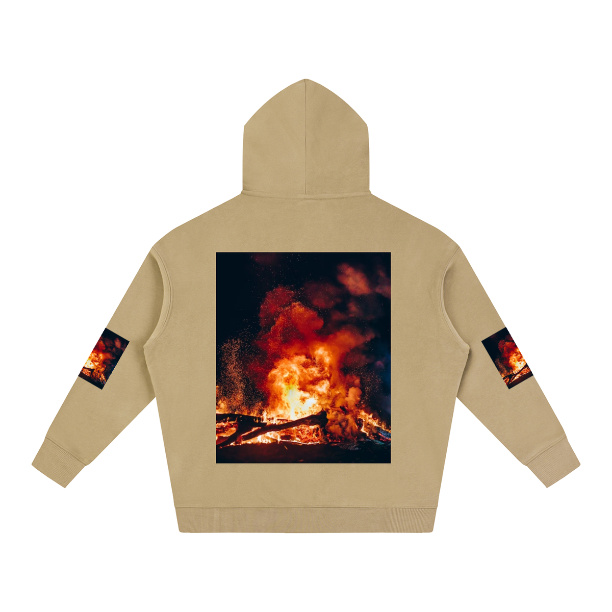 Oversize Fleeced Hoodie