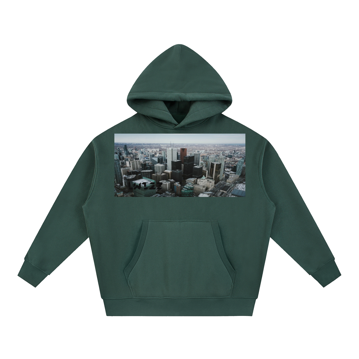 LW 123  Oversized Boxy Fit Fleece Hoodie