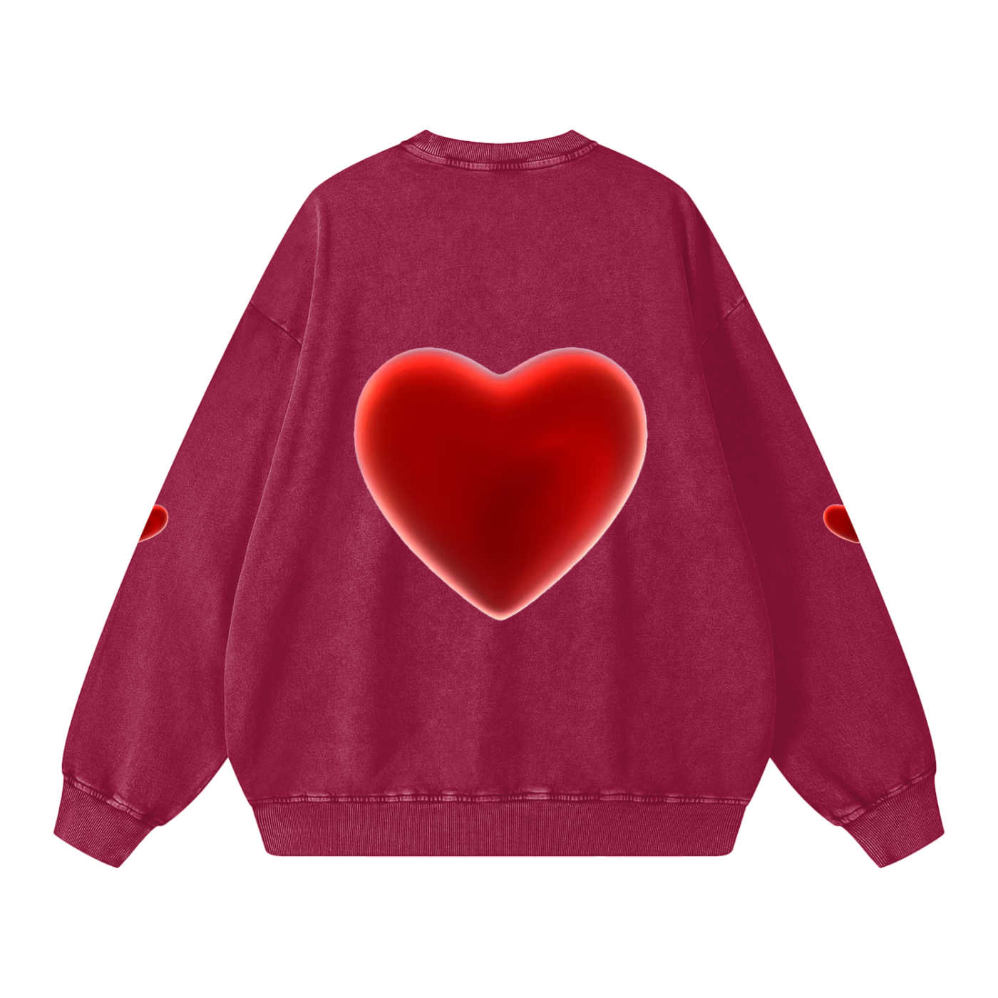 Snow Washed Oversized Sweatshirt
