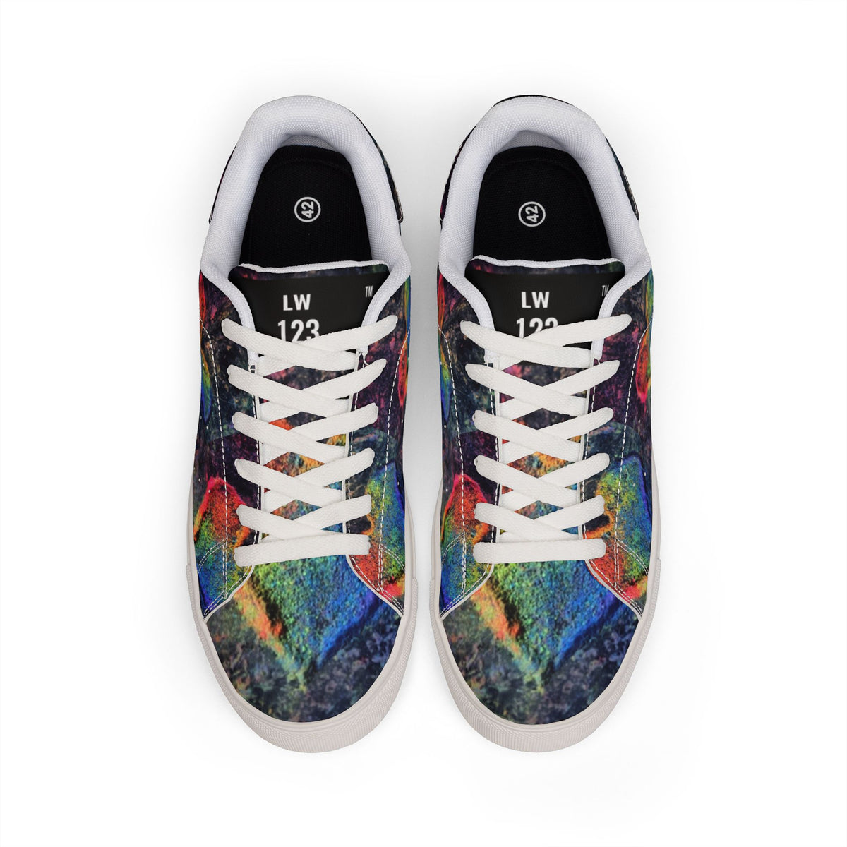 LW 123 Women's Low-Top Leather Sneakers