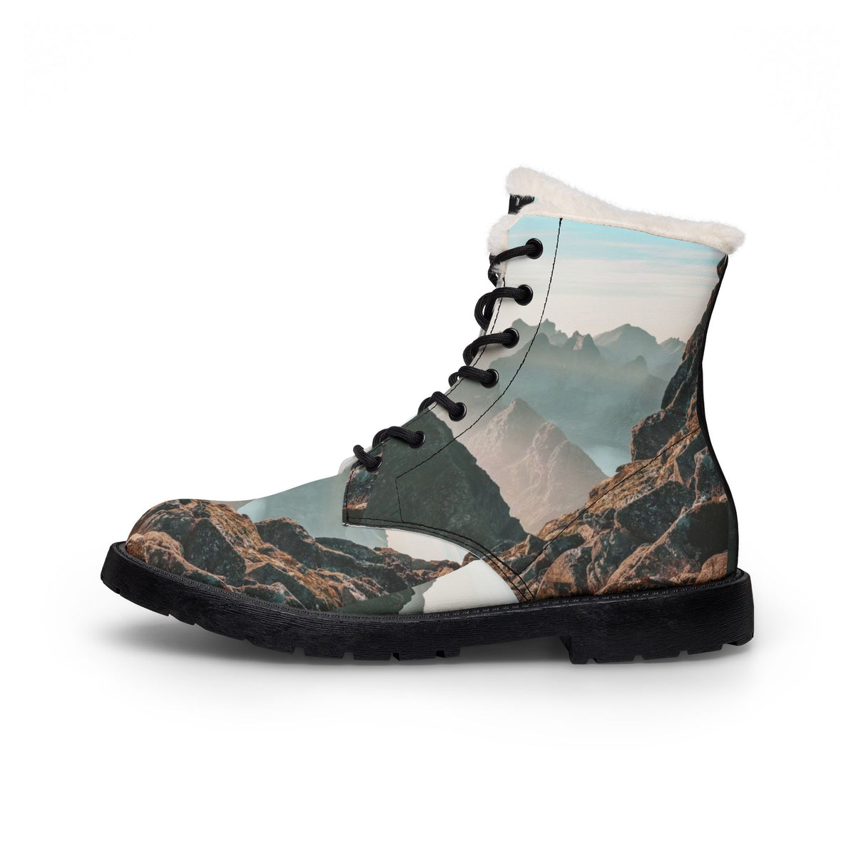 LW 123 Women's Fur and Leather Boots