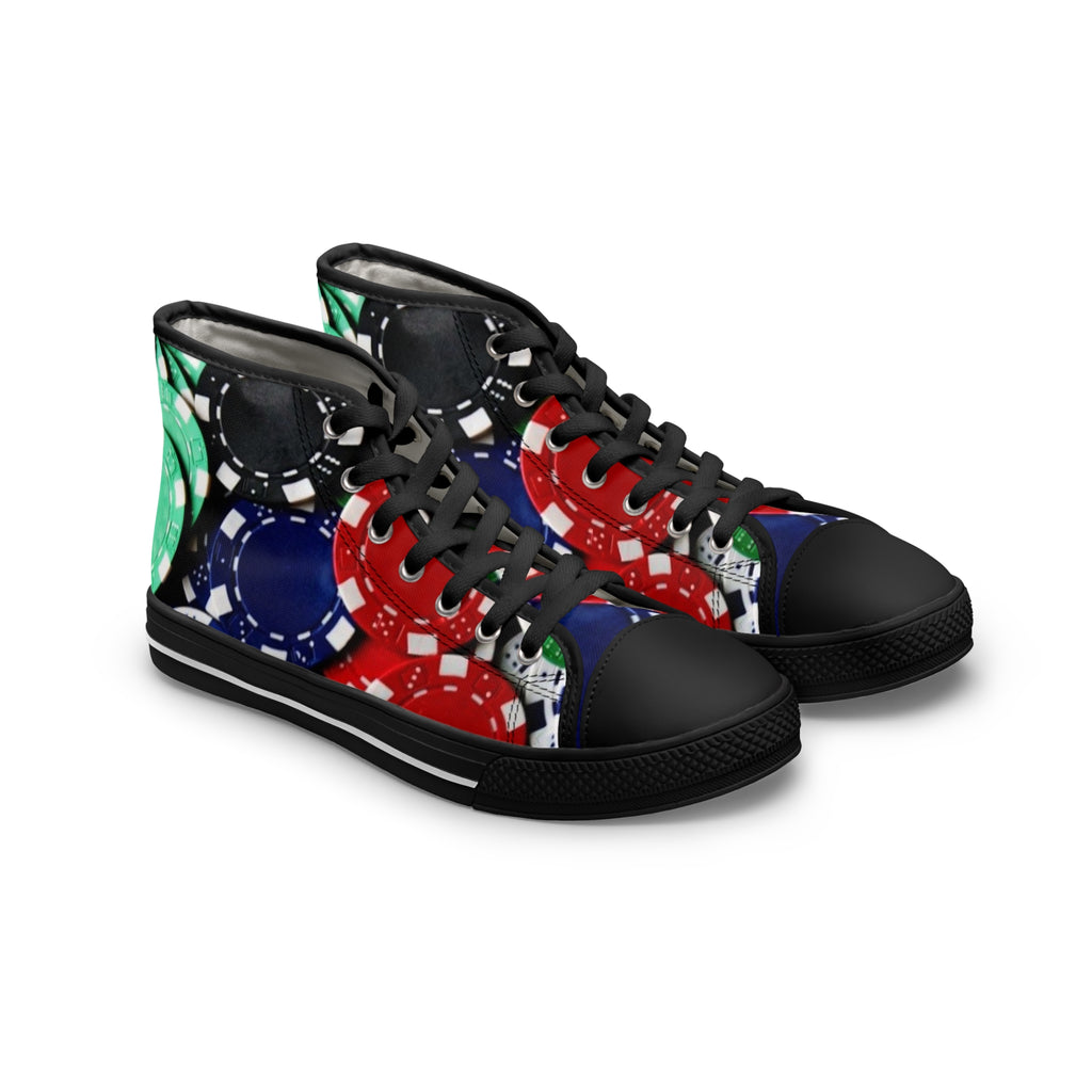 LW 123 High Top Poker Chip Sneakers