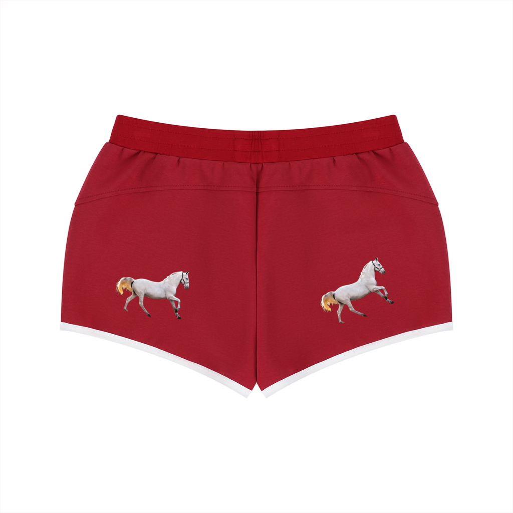 LW 123 Women's Retro Contrast Binding Shorts