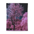 LW 123 Pink Cherry Blossom Cotton Duvet Cover — Floral Tree Scenic Bedding